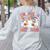 Teaching My Boos Cute Spooky Ghost Teacher Halloween Women Women's Sweatshirt Back Print Ash Teaching My Boos Cute Spooky Ghost Teacher Halloween Women Women's Sweatshirt Back Print Ash