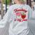 Teaching Is My Jam Cute Strawberry For Women Teachers Women's Sweatshirt Back Print Ash Teaching Is My Jam Cute Strawberry For Women Teachers Women's Sweatshirt Back Print Ash