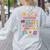 Teaching Kids About Jesus Is The Best Job Ever Bible Teacher Women's Sweatshirt Back Print Ash Teaching Kids About Jesus Is The Best Job Ever Bible Teacher Women's Sweatshirt Back Print Ash