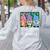 Teaching My Little Gnomies With Gnome For Teacher Women Women's Sweatshirt Back Print Ash Teaching My Little Gnomies With Gnome For Teacher Women Women's Sweatshirt Back Print Ash