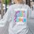 Teaching Music Is My Superpower Music Teacher For Men Women Kids Women's Sweatshirt Back Print Ash