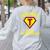 Teaching Is My Superpower Fun Elementary Teacher 1st Grade Women's Sweatshirt Back Print Ash Teaching Is My Superpower Fun Elementary Teacher 1st Grade Women's Sweatshirt Back Print Ash