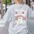 Teaching Tiny Humans Big Things I Teacher Women's Sweatshirt Back Print Ash Teaching Tiny Humans Big Things I Teacher Women's Sweatshirt Back Print Ash