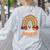 Thankful For My 5th Grade Turkeys Thanksgiving Teacher Women's Sweatshirt Back Print Ash Thankful For My 5th Grade Turkeys Thanksgiving Teacher Women's Sweatshirt Back Print Ash