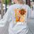 Thanksgiving Love Pre-K Teacher Turkey Autumn Fall For Men Women Girls Kids Women's Sweatshirt Back Print Ash