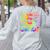 Tie Dye 5th Grade Typography Team Fifth Grade Teacher For Men Women Girls Kids Women's Sweatshirt Back Print Ash