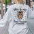 This Is My Tired Teacher Costume Skull Halloween Messy Bun Women's Sweatshirt Back Print Ash This Is My Tired Teacher Costume Skull Halloween Messy Bun Women's Sweatshirt Back Print Ash