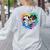 TK Teacher Transitional Kindergarten Heart Back To School Women's Sweatshirt Back Print Ash TK Teacher Transitional Kindergarten Heart Back To School Women's Sweatshirt Back Print Ash