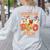 Toddler Boo Crew Halloween Costume For Teacher Kids Women's Sweatshirt Back Print Ash Toddler Boo Crew Halloween Costume For Teacher Kids Women's Sweatshirt Back Print Ash