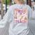 Trick Or Teach Retro Halloween Teacher Look Women's Sweatshirt Back Print Ash Trick Or Teach Retro Halloween Teacher Look Women's Sweatshirt Back Print Ash