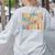 Twin Day Friends Teacher Twinning With My Bestie Matching Women's Sweatshirt Back Print Ash Twin Day Friends Teacher Twinning With My Bestie Matching Women's Sweatshirt Back Print Ash