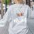 I Have Two Titles Teacher And Mom And I Rock Them Both Women's Sweatshirt Back Print Ash