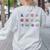 Types Of Bacteria Microbiologist Biology Science Teacher Women's Sweatshirt Back Print Ash
