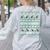Ugly Sweater Boston Terrier Dog Christmas Dog Lover Xmas Men Women Kids Women's Sweatshirt Back Print Ash