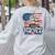 US History Teacher Boston Spilling The Tea Since 1773 Women's Sweatshirt Back Print Ash