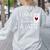 Valentines Day Teacher Tee I Love My Students A Latte Women's Sweatshirt Back Print Ash Valentines Day Teacher Tee I Love My Students A Latte Women's Sweatshirt Back Print Ash
