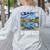 Van Go Retro Vanlife Art Teacher Women's Sweatshirt Back Print Ash Van Go Retro Vanlife Art Teacher Women's Sweatshirt Back Print Ash