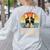 Vintage Boston Terrier Grandpa Dog Lovers Father's Day Women's Sweatshirt Back Print Ash