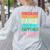 Vintage Dinosaurs Didn't Learn Dance Dance Teacher Women's Sweatshirt Back Print Ash Vintage Dinosaurs Didn't Learn Dance Dance Teacher Women's Sweatshirt Back Print Ash