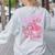 Vintage Howdy First Grade Cowgirl Teacher Western School Women's Sweatshirt Back Print Ash Vintage Howdy First Grade Cowgirl Teacher Western School Women's Sweatshirt Back Print Ash