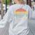 Vintage Retro The Pool Boy Women's Sweatshirt Back Print Ash