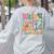 Vintage Teacher Sayings Weird Teachers Build Character For Men Women Women's Sweatshirt Back Print Ash