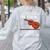 Violin Player Costume For Men Women Violin Teacher Violinist Women's Sweatshirt Back Print Ash
