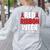 We Wear Red For Red Ribbon Week Awareness Mothers Teachers Women's Sweatshirt Back Print Ash We Wear Red For Red Ribbon Week Awareness Mothers Teachers Women's Sweatshirt Back Print Ash