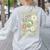 Weird Teachers Build Character Frog Reading Book Librarian Women's Sweatshirt Back Print Ash Weird Teachers Build Character Frog Reading Book Librarian Women's Sweatshirt Back Print Ash