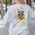 Weird Teachers Build Character Raccoon Colourful Floral Women's Sweatshirt Back Print Ash Weird Teachers Build Character Raccoon Colourful Floral Women's Sweatshirt Back Print Ash