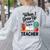 When I Grow Up I Want To Be Teacher Kids Women's Sweatshirt Back Print Ash When I Grow Up I Want To Be Teacher Kids Women's Sweatshirt Back Print Ash
