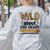 Wild About 2Nd Grade School Grade Teacher Women's Sweatshirt Back Print Ash Wild About 2Nd Grade School Grade Teacher Women's Sweatshirt Back Print Ash