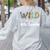 Wild About 4th Grade First Day Of School Teacher Student Women's Sweatshirt Back Print Ash Wild About 4th Grade First Day Of School Teacher Student Women's Sweatshirt Back Print Ash