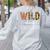 Wild About Kindergarten Teacher Leopard Print Women's Sweatshirt Back Print Ash Wild About Kindergarten Teacher Leopard Print Women's Sweatshirt Back Print Ash