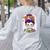 Witchy Teacher Halloween Messy Bun Teacher Bleached Women's Sweatshirt Back Print Ash Witchy Teacher Halloween Messy Bun Teacher Bleached Women's Sweatshirt Back Print Ash