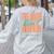 Women The Math Ain't Mathin Show Your Work Math Teacher Women's Sweatshirt Back Print Ash