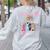 Women PE Teacher Back To School Physical Education Teacher Women's Sweatshirt Back Print Ash Women PE Teacher Back To School Physical Education Teacher Women's Sweatshirt Back Print Ash