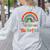 The Wonder Of Teaching Is Watching Caterpillars Teacher Women's Sweatshirt Back Print Ash The Wonder Of Teaching Is Watching Caterpillars Teacher Women's Sweatshirt Back Print Ash