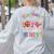 The World Needs All Kinds Of Minds Special Education Teacher Women's Sweatshirt Back Print Ash