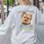Yorkshire Terrier Yorkie Dog Professional Human Trainer Women's Sweatshirt Back Print Ash