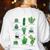 10 Types Of Cactus Succulent Teacher Chart Cactus Lover Tee Women's Sweatshirt Back Print White 10 Types Of Cactus Succulent Teacher Chart Cactus Lover Tee Women's Sweatshirt Back Print White