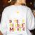 100 Days Of Mischief Managed Teacher Kid 100th Day Of School Women's Sweatshirt Back Print White
