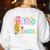 100 Days Of School Preppy 100th Day Of School Teachers Girls Women's Sweatshirt Back Print White 100 Days Of School Preppy 100th Day Of School Teachers Girls Women's Sweatshirt Back Print White