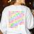 100th Day Of School Teacher Kids 100 Days Math Numbers Women's Sweatshirt Back Print White 100th Day Of School Teacher Kids 100 Days Math Numbers Women's Sweatshirt Back Print White