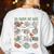 12 Days Of Art Teacher Christmas Artists Painter Educational Women's Sweatshirt Back Print White