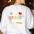 1st First Grade Squad Student Teacher Back To School Women's Sweatshirt Back Print White 1st First Grade Squad Student Teacher Back To School Women's Sweatshirt Back Print White