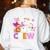 1st Grade Boo Crew First Grade Halloween Costume Teacher Kid Women's Sweatshirt Back Print White 1st Grade Boo Crew First Grade Halloween Costume Teacher Kid Women's Sweatshirt Back Print White