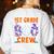 1st Grade Boo Crew First Grade Teacher Kids Happy Halloween Women's Sweatshirt Back Print White 1st Grade Boo Crew First Grade Teacher Kids Happy Halloween Women's Sweatshirt Back Print White