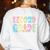 2nd Second Grade Dream Team Teacher First Day Back To School Women's Sweatshirt Back Print White 2nd Second Grade Dream Team Teacher First Day Back To School Women's Sweatshirt Back Print White