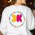 3K Team & Teacher Squad Threes Crew PreK Elementary Team Women's Sweatshirt Back Print White